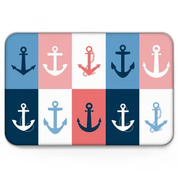 Splice Background Sea Navigation Anchor Mat Anti-Slip Doormat Home Decor Doormat for Entrance Door Anti-slip Floor 
Splice Background Sea Navigation Anchor Mat Anti-Slip Doormat Home Decor Doormat for Entrance Door Anti-slip Floor