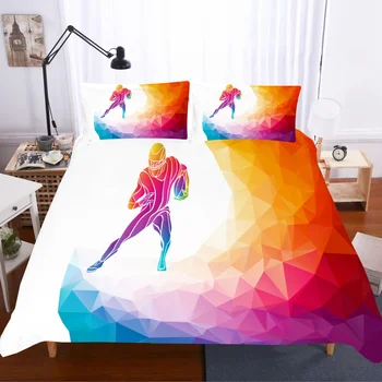 Olympic Sport Rugby Theme Bedding Set Bedroom Decor Microfiber Kids Boys Gift 1PC Duvet Cover with Pillowcases No Comforter
Olympic Sport Rugby Theme Bedding Set Bedroom Decor Microfiber Kids Boys Gift 1PC Duvet Cover with Pillowcases No Comforter