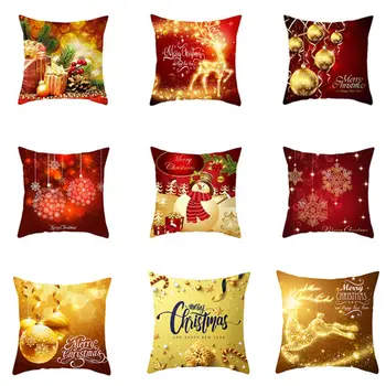 Merry Christmas Cushion Cover Happy New Year Christmas Gift Christmas Decorations for Home Navidad Christmas Tree Decor Natal
Merry Christmas Cushion Cover Happy New Year Christmas Gift Christmas Decorations for Home Navidad Christmas Tree Decor Natal
