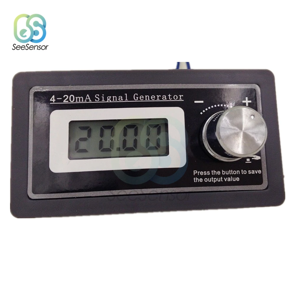 4-20mA LCD Digital Dispaly Signal Generator PLC Current Transducer Load Tester Two Wire Output
4-20mA LCD Digital Dispaly Signal Generator PLC Current Transducer Load Tester Two Wire Output