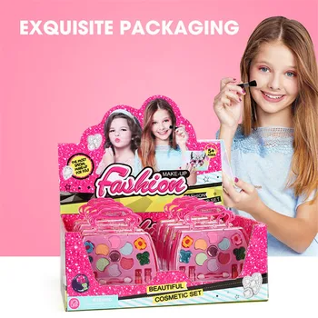 Pretend Play Girls Kit Safe Non-toxic Toys Makeup Set Preschool Kids Beauty Safety Toy for Children Girl Makeup
Pretend Play Girls Kit Safe Non-toxic Toys Makeup Set Preschool Kids Beauty Safety Toy for Children Girl Makeup