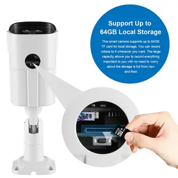 IP Camera US Plug 1080P Dual Stream Outdoor Two-way Voice Wireless Surveillance Camera-S-H1
IP Camera US Plug 1080P Dual Stream Outdoor Two-way Voice Wireless Surveillance Camera-S-H1