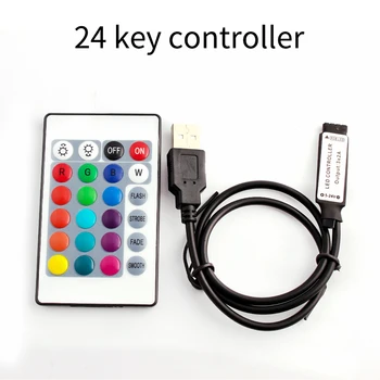 5V RGB Controller DC LED Light strip RGB RF Remote Controller 2835 5050 LED Light colorful rgb controller 3 17 24 key LED lamp
5V RGB Controller DC LED Light strip RGB RF Remote Controller 2835 5050 LED Light colorful rgb controller 3 17 24 key LED lamp