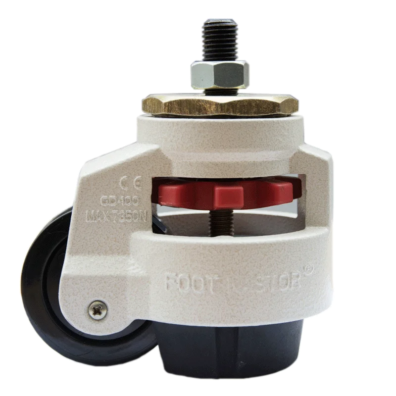 4 PCS GD-100S heavy duty leveling swivel caster height adjustable machine castor wheel
4 PCS GD-100S heavy duty leveling swivel caster height adjustable machine castor wheel