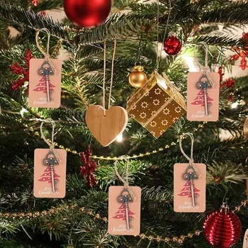 30Pcs/Set Creative Christmas Key Shape Bottle Opener+Retro Kraft Paper Tag Set for Xmas Tree Party Decor Gifts Decoration
30Pcs/Set Creative Christmas Key Shape Bottle Opener+Retro Kraft Paper Tag Set for Xmas Tree Party Decor Gifts Decoration