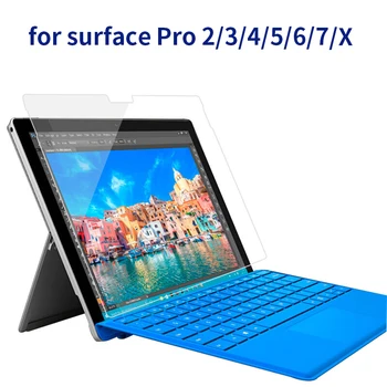Tempered Glass for Microsoft Surface go Pro 3 Pro 4 Pro 5 6 7 X Screen Protective Film Scratchproof Tablet Screen Protector
Tempered Glass for Microsoft Surface go Pro 3 Pro 4 Pro 5 6 7 X Screen Protective Film Scratchproof Tablet Screen Protector