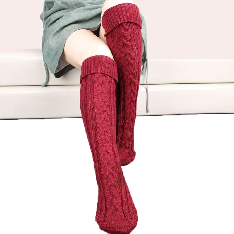 New Style Warm Wool Leg Cover Trample Socks Christmas Boots Cover Over Knee Long Socks Warm Aand Thick Knitting Leg Warmers
New Style Warm Wool Leg Cover Trample Socks Christmas Boots Cover Over Knee Long Socks Warm Aand Thick Knitting Leg Warmers
