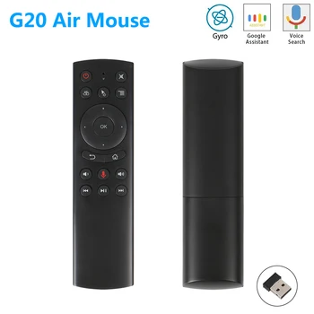 G20 G20S Gyro Smart Voice Remote Control IR Learning 2.4G Wireless Fly Air Mouse for X96 Mini H96 MAX X99 Android TV Box vs G10
G20 G20S Gyro Smart Voice Remote Control IR Learning 2.4G Wireless Fly Air Mouse for X96 Mini H96 MAX X99 Android TV Box vs G10