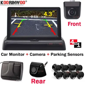 Koorinwoo Car Reverse Video Parking Radar Front Sensor Rear View Security System Sound Buzzer Alert Alarm for Camera Car Monitor
Koorinwoo Car Reverse Video Parking Radar Front Sensor Rear View Security System Sound Buzzer Alert Alarm for Camera Car Monitor