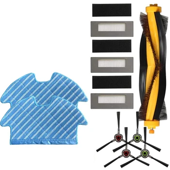 4X Side Brushes+3X Filters for Ecovacs Deebot Ozmo 900 Filter Brush Mop Cloth Set Vacuum Cleaner Parts
4X Side Brushes+3X Filters for Ecovacs Deebot Ozmo 900 Filter Brush Mop Cloth Set Vacuum Cleaner Parts