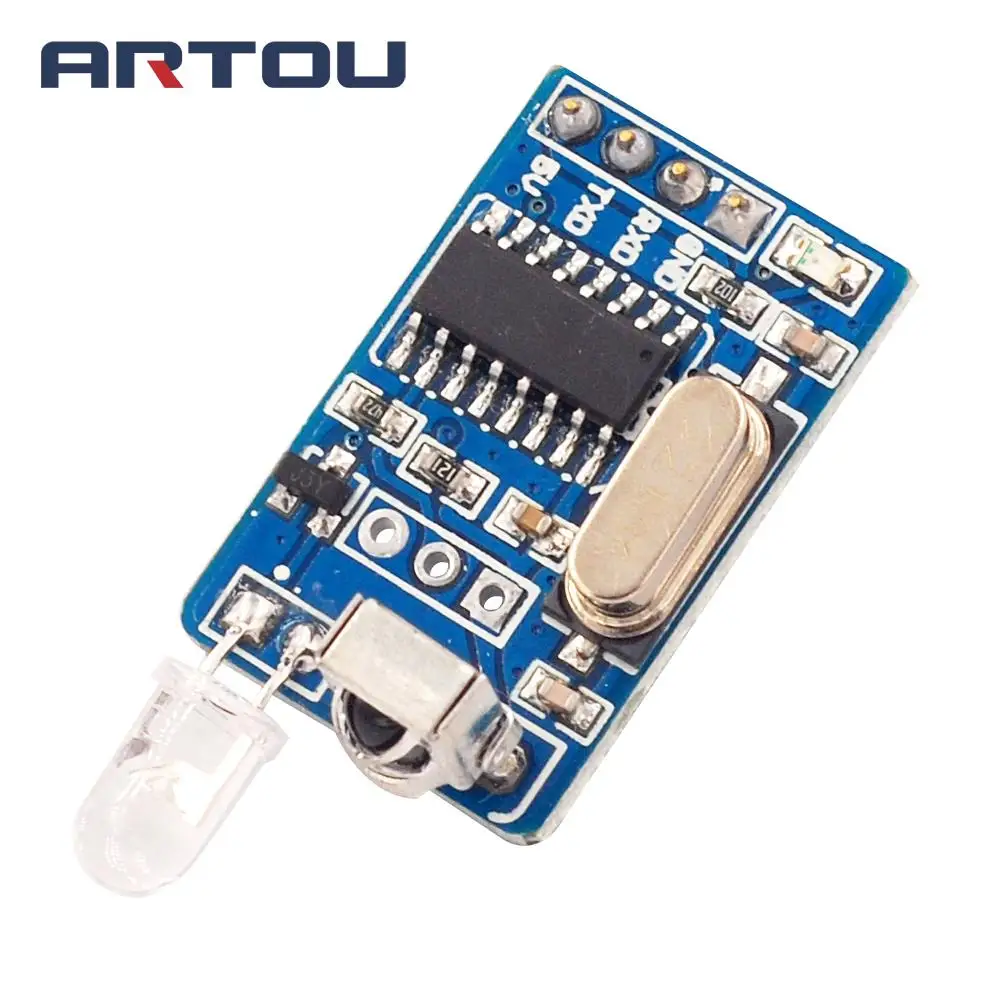 5V IR Infrared Remote Decoder Encoding Transmitter Receiver Wireless Module Quality in Stock for arduino
5V IR Infrared Remote Decoder Encoding Transmitter Receiver Wireless Module Quality in Stock for arduino