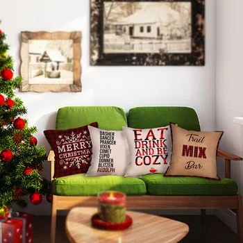 Christmas Cushion Cover Merry Christmas Decor For Home Decorative Sofa Pillow Cover Case Seat Car Home Decor Throw Pillowcase
Christmas Cushion Cover Merry Christmas Decor For Home Decorative Sofa Pillow Cover Case Seat Car Home Decor Throw Pillowcase