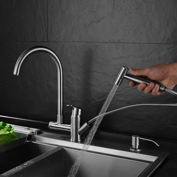 Stainless Steel Faucet Kitchen Water Purifier Sink Lead-free Direct Drinking Water Purifier Faucet Pull Down Kitchen Faucets
Stainless Steel Faucet Kitchen Water Purifier Sink Lead-free Direct Drinking Water Purifier Faucet Pull Down Kitchen Faucets