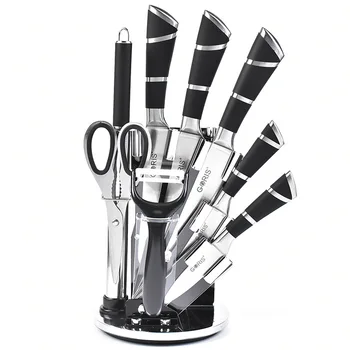 Tool set Household kitchen knife Stainless steel kitchen knife 9-piece set kitchen tools accessories gadgets
Tool set Household kitchen knife Stainless steel kitchen knife 9-piece set kitchen tools accessories gadgets