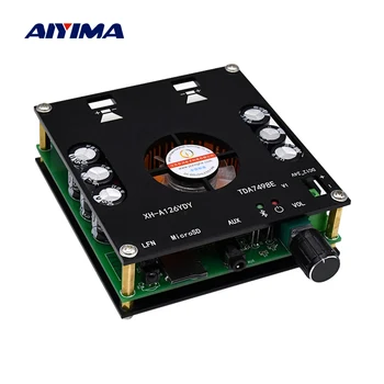 AIYIMA Bluetooth 5.0 Digital Power Amplifier Board TDA7498E Sound Amplifier 160W*2 Stereo Audio Amplificador Home Theater DIY
AIYIMA Bluetooth 5.0 Digital Power Amplifier Board TDA7498E Sound Amplifier 160W*2 Stereo Audio Amplificador Home Theater DIY