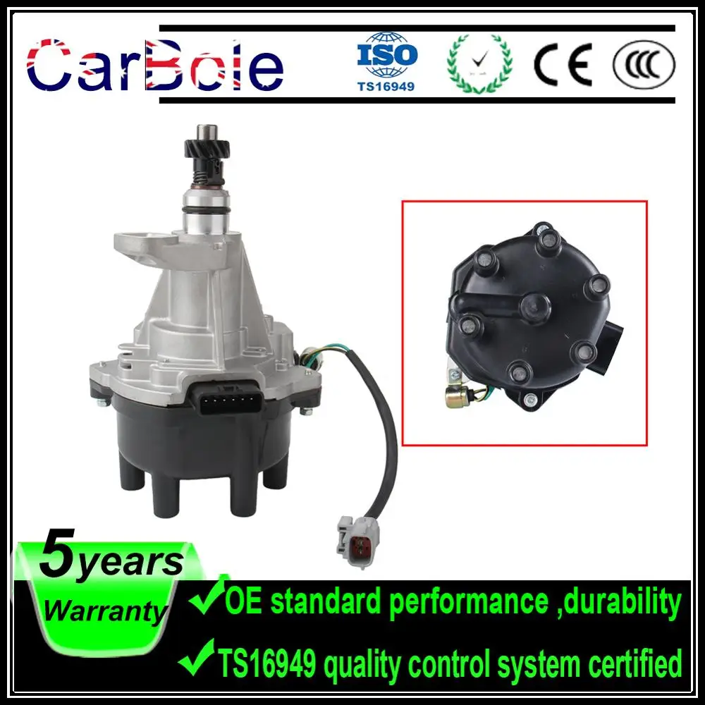 Ignition Distributor with Cap and Rotor for 1996-2002 Nissan Pathfinder Frontier Xterra Quest Mercury Villager Infiniti QX4 3.3L
Ignition Distributor with Cap and Rotor for 1996-2002 Nissan Pathfinder Frontier Xterra Quest Mercury Villager Infiniti QX4 3.3L