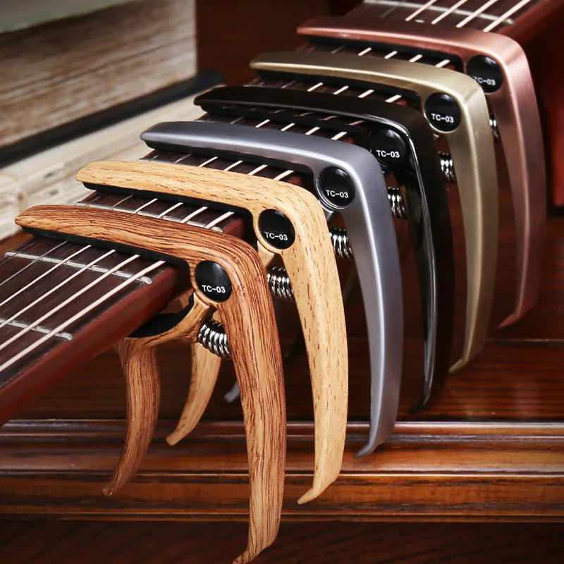 Alloy Metal Guitar Capo Quick Change Clamping Accessories for Acoustic Electric C55K Sale | Музыкальные инструменты