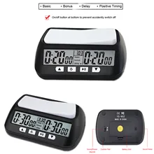 3in1 Professional Chess Clock Digital Chess Timer Count Up Down Timer Electronic Chess Clock Competition Board Game Chess Watch
3in1 Professional Chess Clock Digital Chess Timer Count Up Down Timer Electronic Chess Clock Competition Board Game Chess Watch