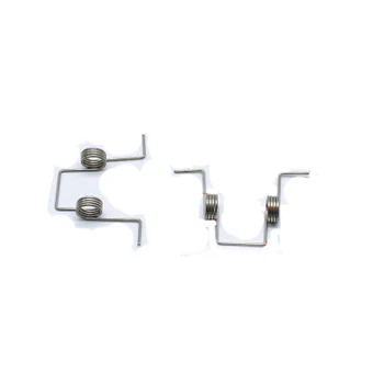 2pcs wire diameter 1mm outer diameter 9mm number of turns 4 ring double twist with hook springs torsion spring stainless steel
2pcs wire diameter 1mm outer diameter 9mm number of turns 4 ring double twist with hook springs torsion spring stainless steel