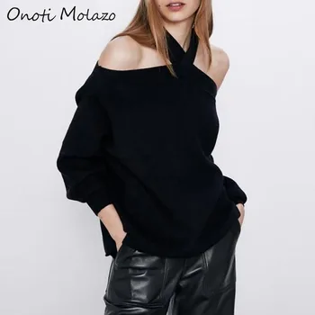 Onoti Molazo Solid Knitted Sweaters Pullovers Casual Off Shoulder Autumn Elegant Ladies Pullovers Sweater Female 2020 Spring New
Onoti Molazo Solid Knitted Sweaters Pullovers Casual Off Shoulder Autumn Elegant Ladies Pullovers Sweater Female 2020 Spring New