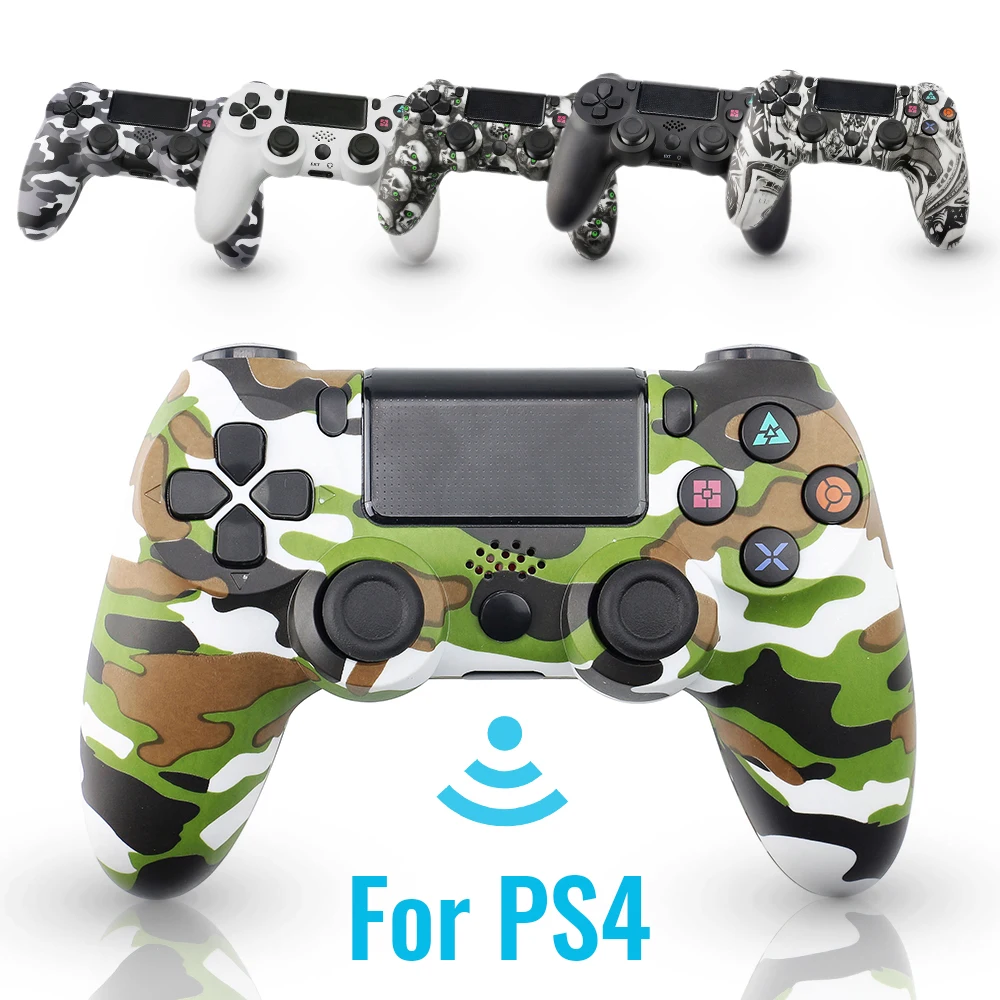 Wireless Controller For PS 4 Game Joystick Gampad Bluetooth Controller with 3.5mm jack For Play station 4 Dualshock Gamepad
Wireless Controller For PS 4 Game Joystick Gampad Bluetooth Controller with 3.5mm jack For Play station 4 Dualshock Gamepad