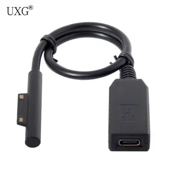 USB 3.1 Type C USB-C Female DC 12-15V to Surface Pro3 Pro4 Pro5 Pro6 Book Charge Cable
USB 3.1 Type C USB-C Female DC 12-15V to Surface Pro3 Pro4 Pro5 Pro6 Book Charge Cable