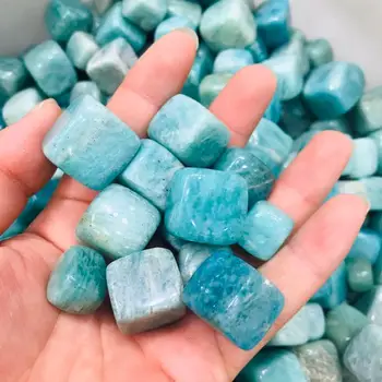 8pc raw Natural Green amazonite Cube Tumbled Crystal Stone
8pc raw Natural Green amazonite Cube Tumbled Crystal Stone