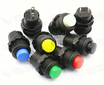 2PCS Mini Small Round Button 6 color Self-locking Push button Switch Latching ON/OFF 12mm 3A 125V 1.5A 250V AC
2PCS Mini Small Round Button 6 color Self-locking Push button Switch Latching ON/OFF 12mm 3A 125V 1.5A 250V AC