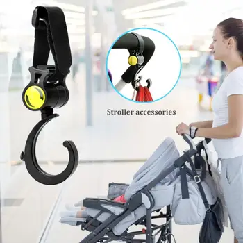 2pcs Durable Practical 360 Degree Rotation Hooks Buggy Pram Pushchair Stroller Holder for Stroller Baby Carriage Bags 
2pcs Durable Practical 360 Degree Rotation Hooks Buggy Pram Pushchair Stroller Holder for Stroller Baby Carriage Bags