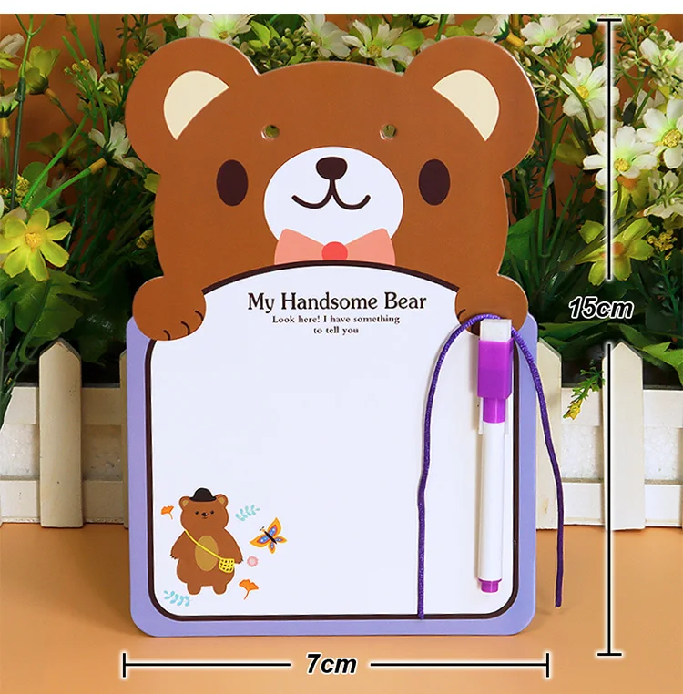 Generic Animal Drawing Board Kids Whiteboard Animal One Piece Cartoon Dry Wipe Cardboard Drawing