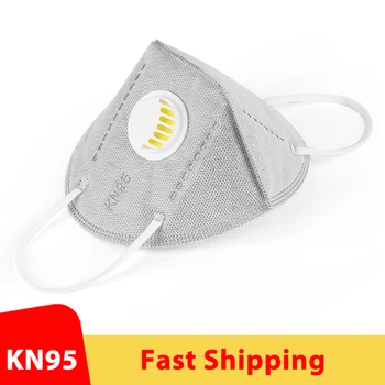 5-100 Pcs KN95 Mask Gray Face Mascarillas Respirator 5 Layer Protection Anti-dust kn95 Mask Face Protective With Breathing Valve
5-100 Pcs KN95 Mask Gray Face Mascarillas Respirator 5 Layer Protection Anti-dust kn95 Mask Face Protective With Breathing Valve