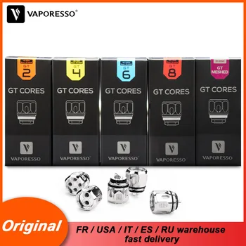 3pcs Original Vaporesso Atomizer core Coil GT2 GT 4 6 8 GT Meshed for SKRR NRG Tank Gen Polar Swag LUXE Revenger E-cig vape kit
3pcs Original Vaporesso Atomizer core Coil GT2 GT 4 6 8 GT Meshed for SKRR NRG Tank Gen Polar Swag LUXE Revenger E-cig vape kit