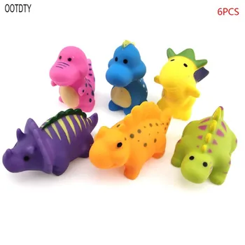 OOTDTY 6 Pcs Baby Bathtub Dinosaur Toys Fun Bath Toy Cute Color Cartoon Bathroom Floating Set
OOTDTY 6 Pcs Baby Bathtub Dinosaur Toys Fun Bath Toy Cute Color Cartoon Bathroom Floating Set