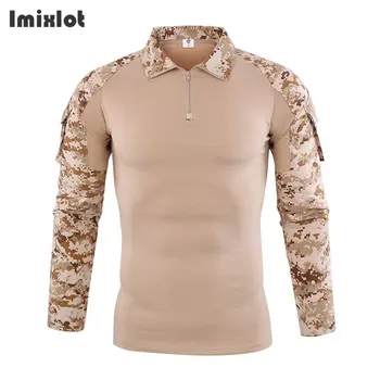 Autumn Long Sleeve Army Camouflage T-shirt Men Camo T Shirt Quick Dry Hiking Hunting Fishing Military Tactical Tshirt Women 
Autumn Long Sleeve Army Camouflage T-shirt Men Camo T Shirt Quick Dry Hiking Hunting Fishing Military Tactical Tshirt Women