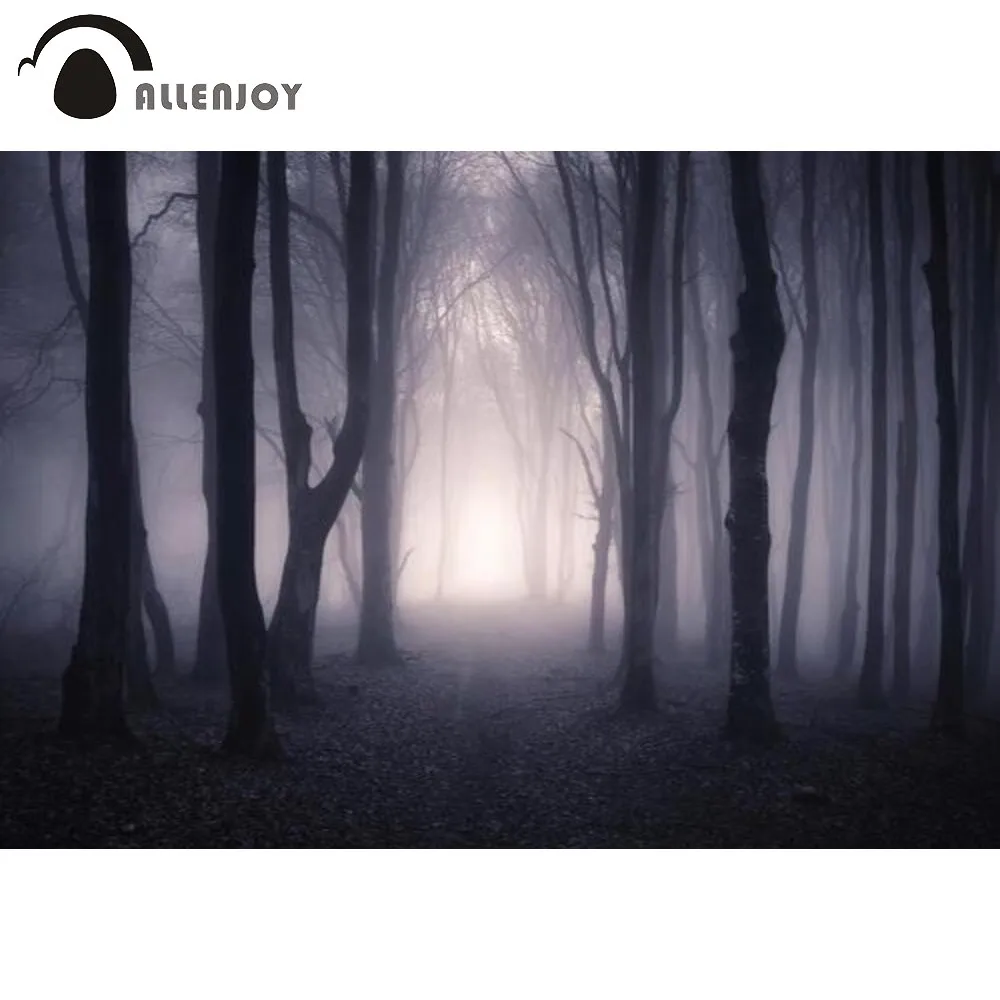 Allenjoy Dark Forest Theme Backdrop Dawn Fog Bokeh Dead Branches Halloween Party Custom Decorative Photography Background
Allenjoy Dark Forest Theme Backdrop Dawn Fog Bokeh Dead Branches Halloween Party Custom Decorative Photography Background
