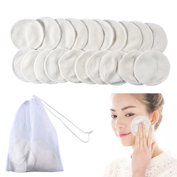 Magical 20Pcs/lot Reusable Cotton Pads Make up Facial Remover Double layer Wipe Pads Nail Art Cleaning Pads Washable
Magical 20Pcs/lot Reusable Cotton Pads Make up Facial Remover Double layer Wipe Pads Nail Art Cleaning Pads Washable