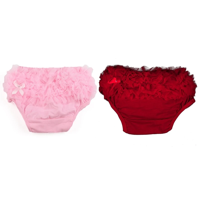 1Pcs Red Baby Girl Ruffle Panties Bloomers Diaper Cover & 1Pcs Pink Briefs Bloomer Cover Layer for Bebe Girl Photography Prop -
1Pcs Red Baby Girl Ruffle Panties Bloomers Diaper Cover & 1Pcs Pink Briefs Bloomer Cover Layer for Bebe Girl Photography Prop -