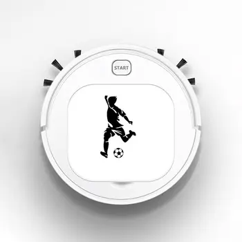 1800Pa Robot Vacuum Cleaner Multifunctional Smart Floor Sweeper 3-In-1 Auto Rechargeable Dry Wet for Home Movement Football
1800Pa Robot Vacuum Cleaner Multifunctional Smart Floor Sweeper 3-In-1 Auto Rechargeable Dry Wet for Home Movement Football