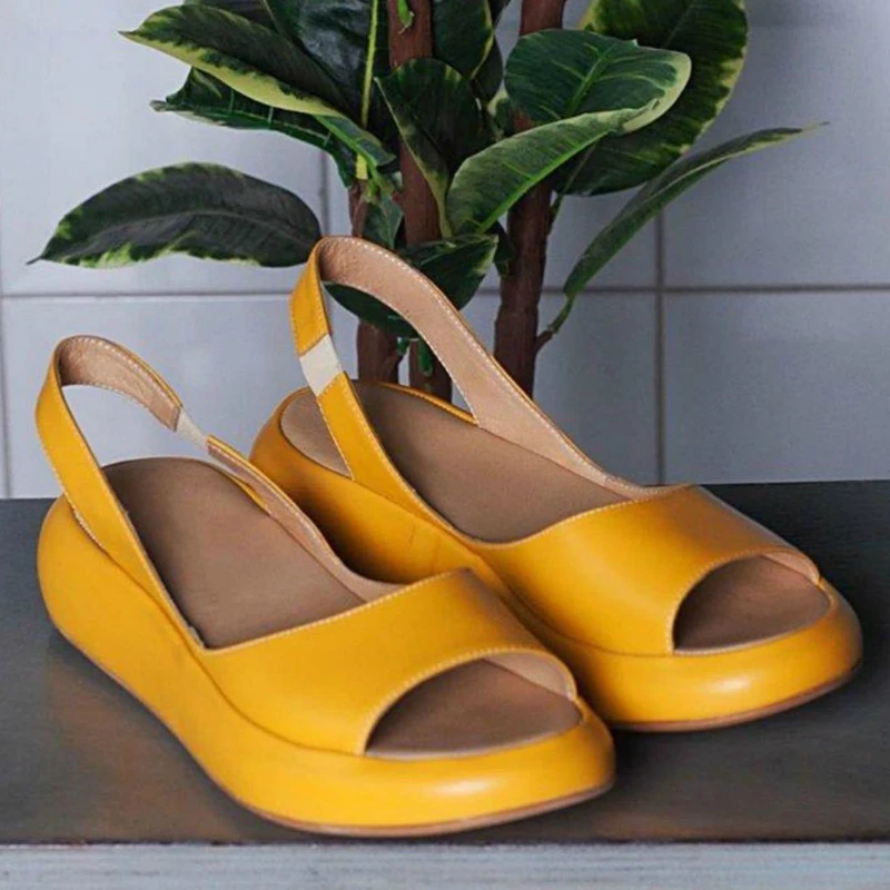 Женские летние сандалии модная женская обувь Высококачественная без шнуровки