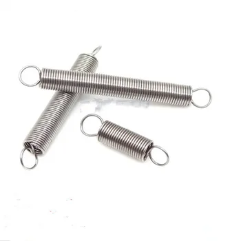 10pcs 304 Stainless Steel Small Tension Spring Extension Dual Hook Wire Dia 0.5mm OD 5mm Length 15-50mm Hardware Accessories
10pcs 304 Stainless Steel Small Tension Spring Extension Dual Hook Wire Dia 0.5mm OD 5mm Length 15-50mm Hardware Accessories