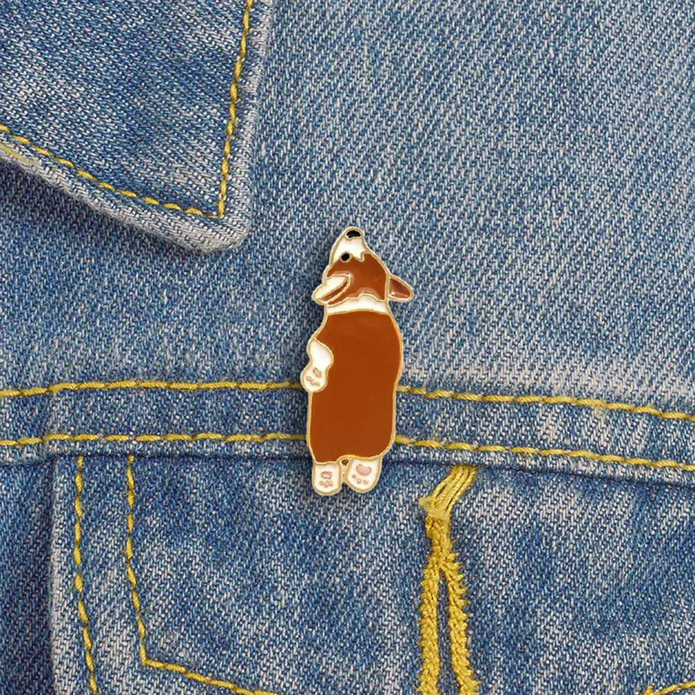 Unisex Brooch Pin Cute Corgi Dog Enamel Brooch Pin Unisex Denim Jacket Collar Sweater Scarf Badge New jewelery accessories New C
Unisex Brooch Pin Cute Corgi Dog Enamel Brooch Pin Unisex Denim Jacket Collar Sweater Scarf Badge New jewelery accessories New C
