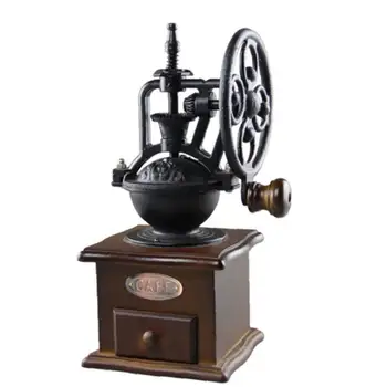 Vintage Manual Coffee Grinder Wheel Design Coffee Bean Mill Grinding Machine
Vintage Manual Coffee Grinder Wheel Design Coffee Bean Mill Grinding Machine