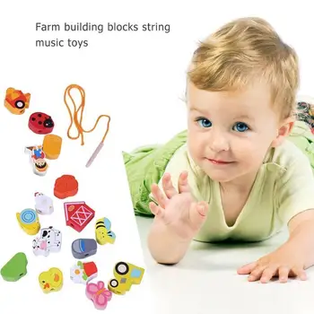 Funny Wooden Kids Toy Building Block String Beads Piercing Rope Educational Game Color Cognitive Toys Baby Early Learning Games
Funny Wooden Kids Toy Building Block String Beads Piercing Rope Educational Game Color Cognitive Toys Baby Early Learning Games