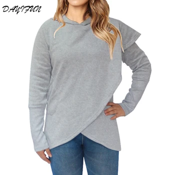 E-BAIHUI New Irregular Design Hoodies Women Long Sleeve Hooded Sweatshirts Oversize Autumn Pullover Outerwear Streetwear 7235 
E-BAIHUI New Irregular Design Hoodies Women Long Sleeve Hooded Sweatshirts Oversize Autumn Pullover Outerwear Streetwear 7235