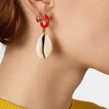SRCOI Bohemia Fashion 3 Color Creative Natural Shell Drop Earrings Boho Handmade Scallop Conch Drop Earrings For Women Party
SRCOI Bohemia Fashion 3 Color Creative Natural Shell Drop Earrings Boho Handmade Scallop Conch Drop Earrings For Women Party