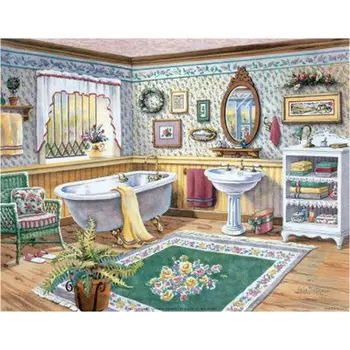 5d diy Diamond Painting cross stitch Classic bathroom full square diamond embroidery diamond mosaic home decor Friend gift
5d diy Diamond Painting cross stitch Classic bathroom full square diamond embroidery diamond mosaic home decor Friend gift