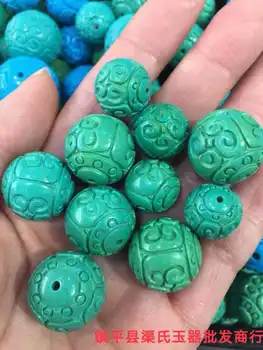 100% real turquoise bracelet gemstone necklace turquoise beads men women bracelets genuine turquoise 1piece add certificate 
100% real turquoise bracelet gemstone necklace turquoise beads men women bracelets genuine turquoise 1piece add certificate