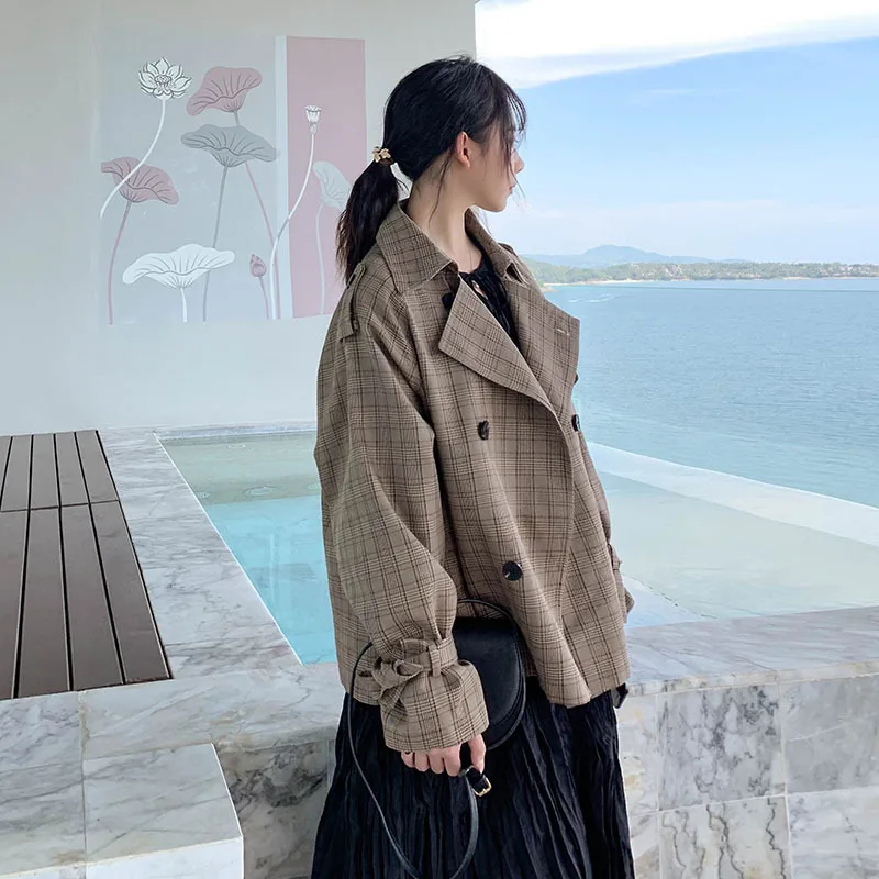 Photo Shoot waitmore Coat Women's Korean-style Spring And Autumn Students Short Short-height Trench Coat 2019 New Early Spring I
Photo Shoot waitmore Coat Women's Korean-style Spring And Autumn Students Short Short-height Trench Coat 2019 New Early Spring I