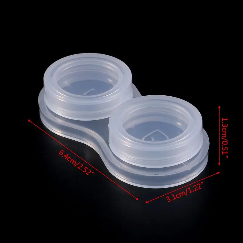 Contact Lens Box Double Case Simple Replacement Soak Container Storage L&R Holder Portable Eye Care Kit
Contact Lens Box Double Case Simple Replacement Soak Container Storage L&R Holder Portable Eye Care Kit