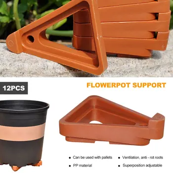 12pcs Flowerpot Pad Foot Pad Domestic Indoor Flowers Potted Plants Flowerpot Movable Bottom Support
12pcs Flowerpot Pad Foot Pad Domestic Indoor Flowers Potted Plants Flowerpot Movable Bottom Support
